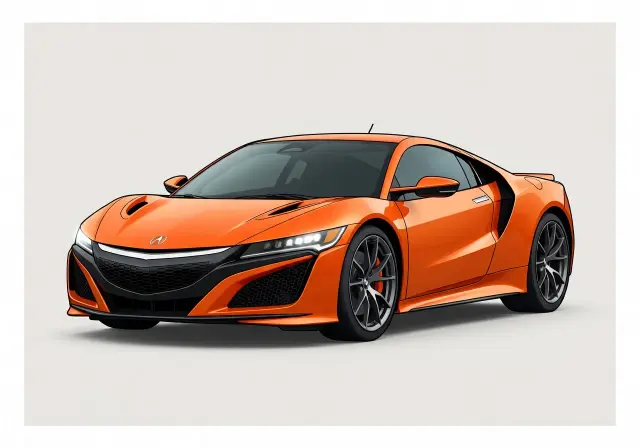 2017 Acura NSX Hybrid Coupe