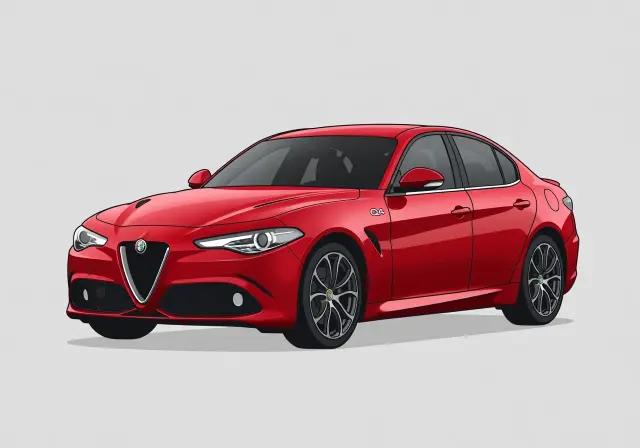 2017 Alfa Romeo Giulia TI Q4 Sedan