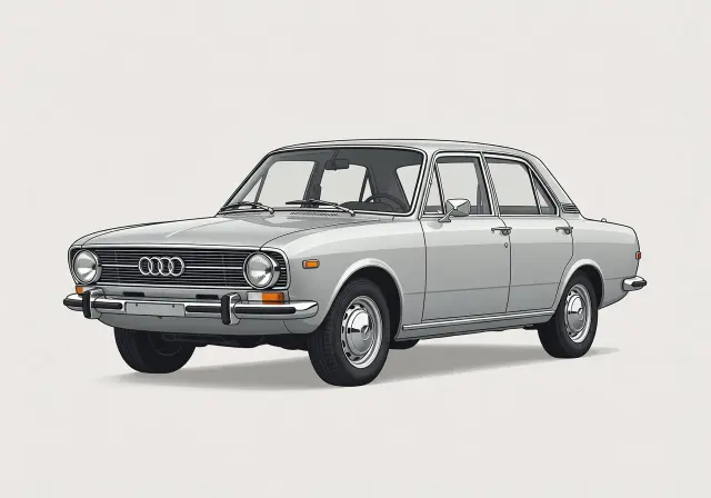 1970 Audi 100 LS Sedan