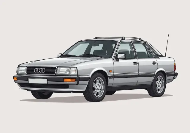 1984 Audi 5000 S Turbo Sedan