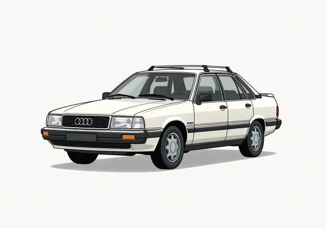 1983 Audi 5000 Turbo Diesel Sedan