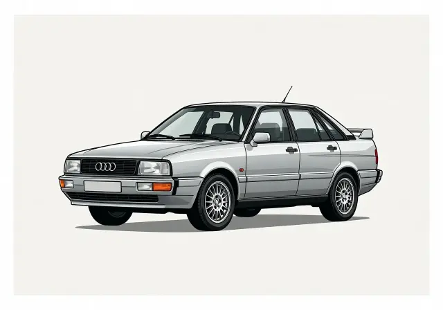 1988 Audi 90 Quattro Sedan