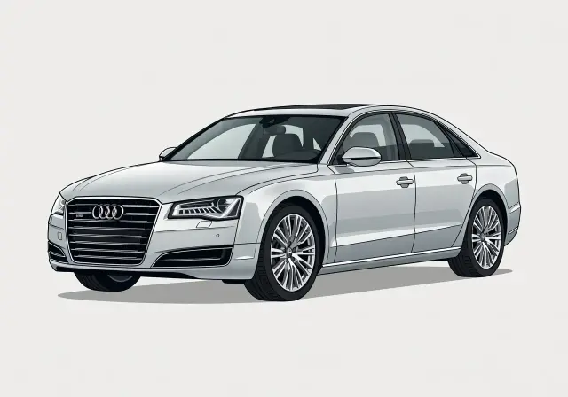2013 Audi A8 L 3.0T Quattro Sedan