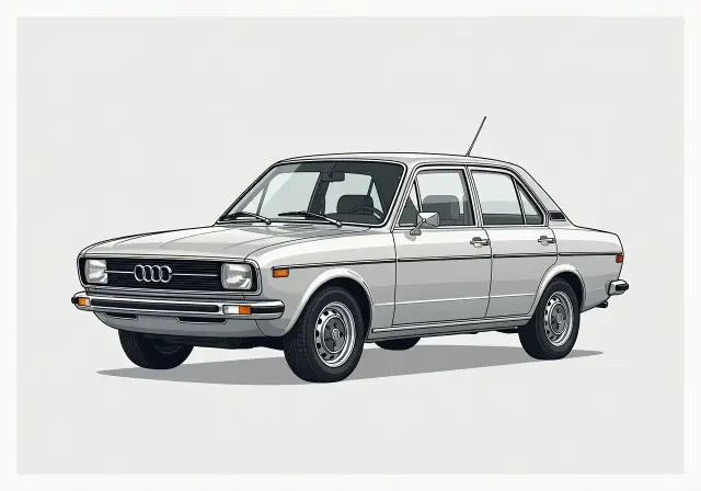1974 Audi Fox Sedan (Aus Spec)