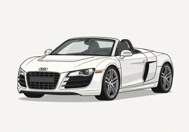 2012 Audi R8 5.2 FSI Quattro Spyder