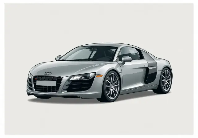 2012 Audi R8 Grand-Am Coupe (Race Car)