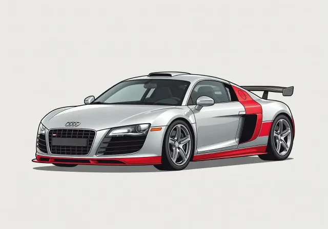 2000 Audi R8 Le Mans (Race Car)