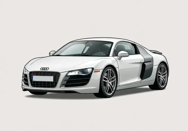 2014 Audi R8 V10 Plus Quattro Coupe
