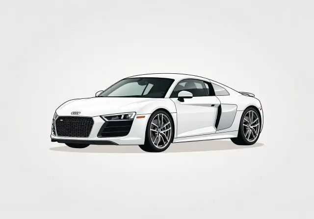 2015 Audi R8 V10 Plus Quattro Coupe