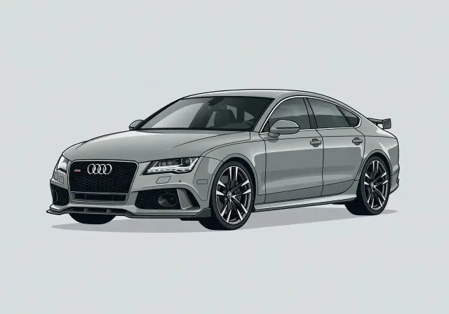 2014 Audi RS 7 APR Stage 1 Sedan