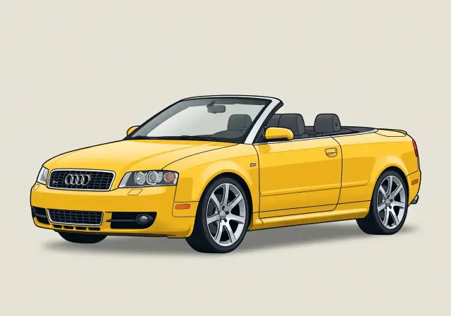 2004 Audi S4 Quattro Cabriolet