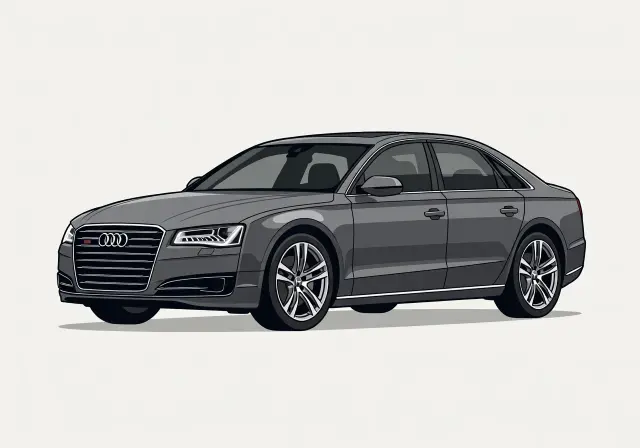 2013 Audi S8 Prestige Quattro Sedan