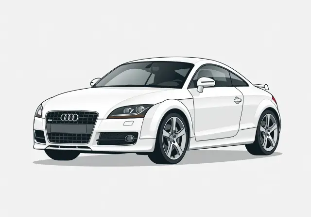 2008 Audi TT 3.2 Quattro Coupe
