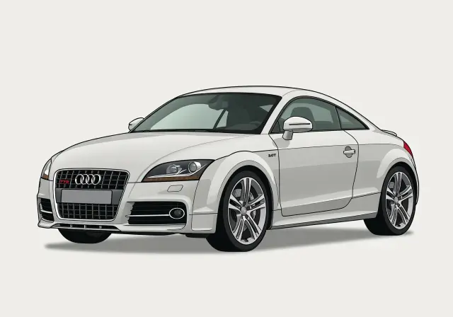 2009 Audi TTS 2.0T Quattro Coupe 