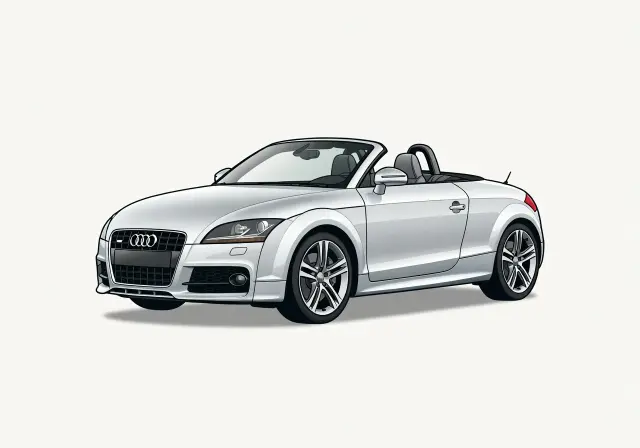 2009 Audi TTS 2.0T Quattro Roadster 