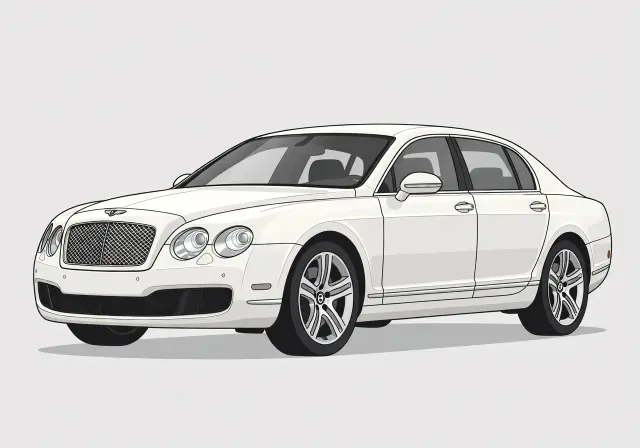 2010 Bentley Continental Flying Spur Speed Sedan