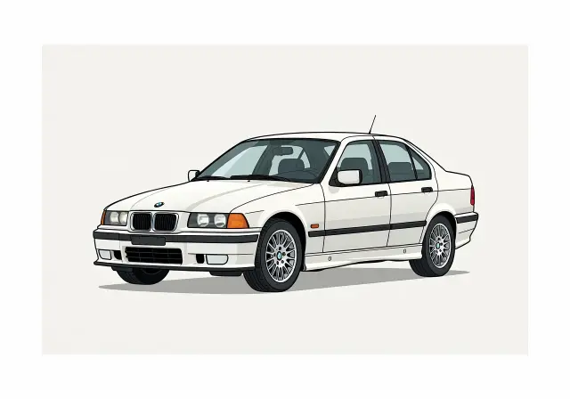 1993 BMW 318 318i Sedan