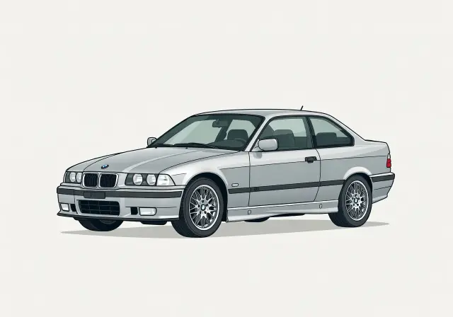 1991 BMW 318 318is Coupe