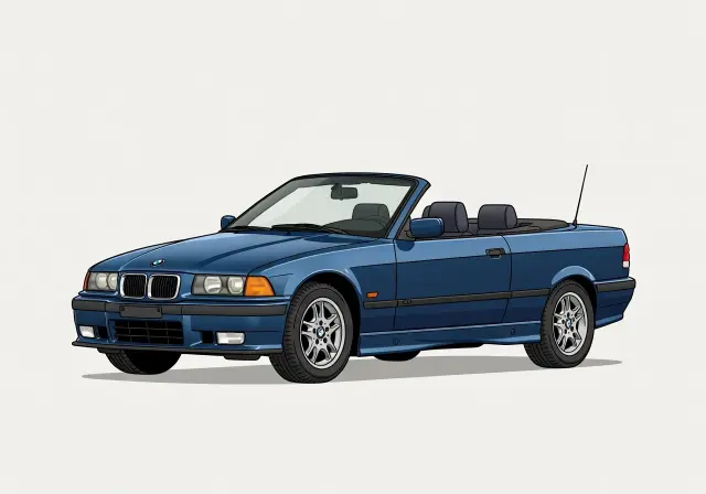 1994 BMW 325 325i Convertible