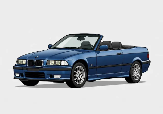 1995 BMW 325 325i Convertible
