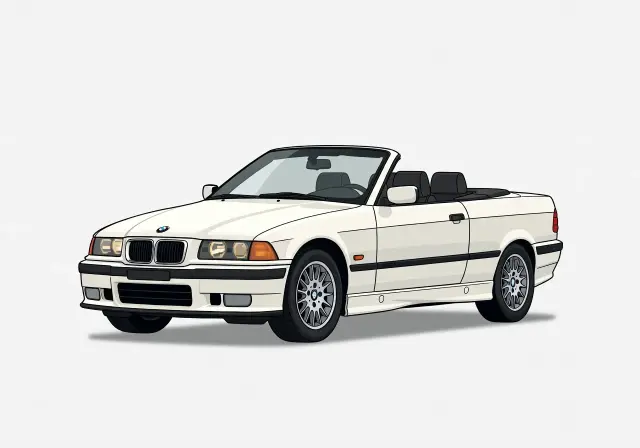 1995 BMW 325 325i Convertible (Sport)