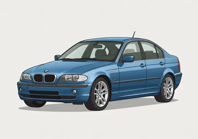 2001 BMW 325 325i Sedan (Sport)