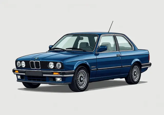 1987 BMW 325 325is Coupe