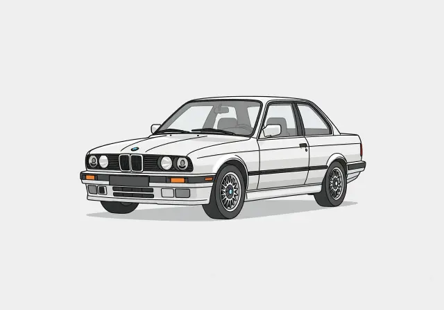 1988 BMW 325 325is Coupe
