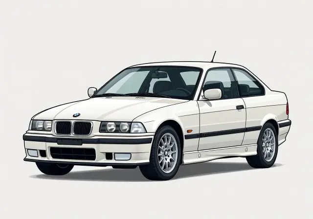 1992 BMW 325 325is Coupe