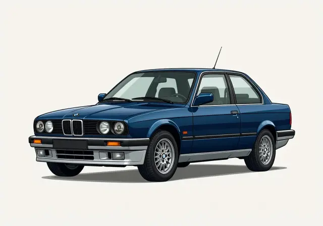 1988 BMW 325 325iX Coupe
