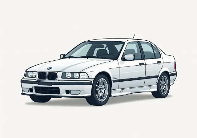 1996 BMW 328 i Sedan