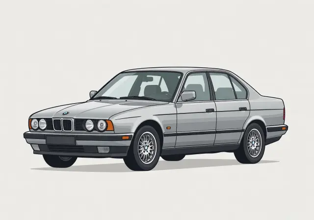 1991 BMW 525i Sedan