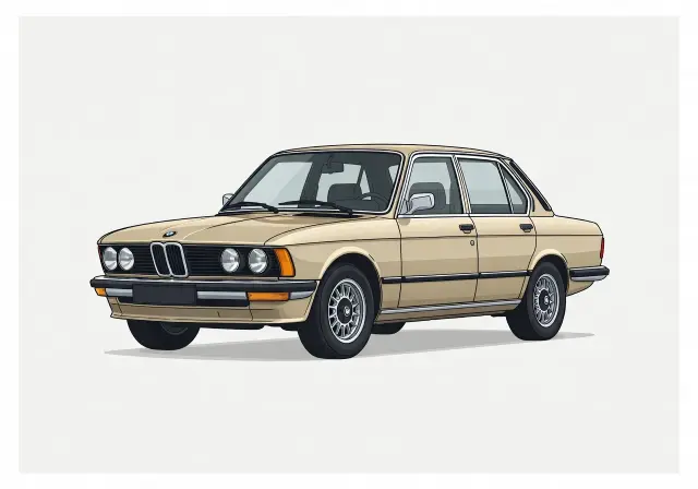 1979 BMW 528 528i Sedan