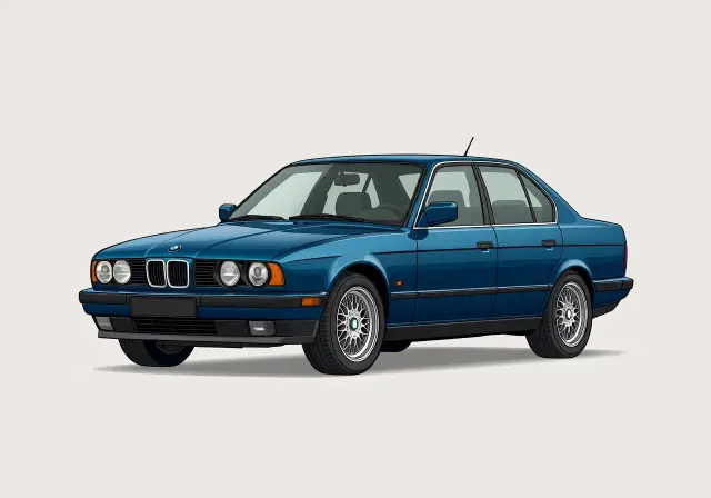1989 BMW 535 535i Sedan