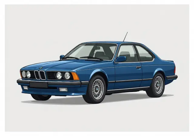 1985 BMW 635CSi Coupe