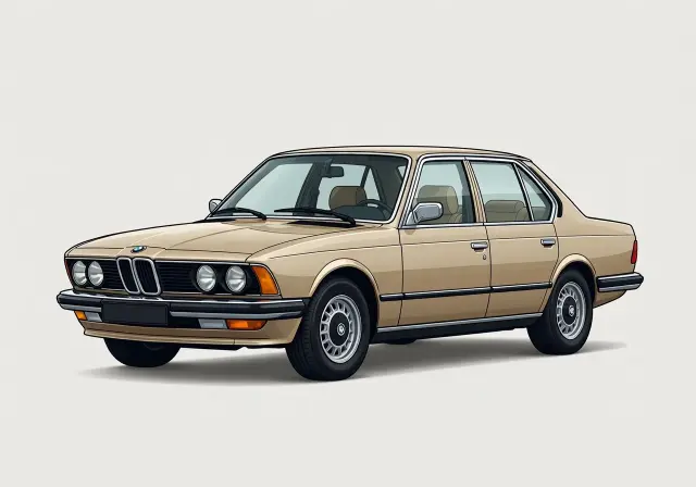 1980 BMW 733i Sedan