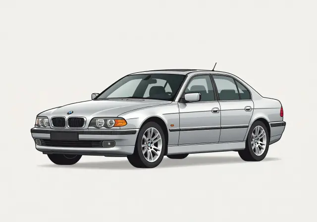 2000 BMW 740 740i Sedan