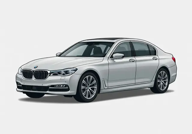2016 BMW 740 740i Sedan