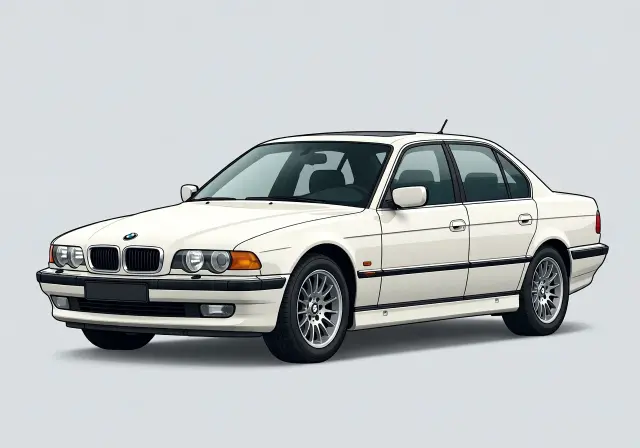 1995 BMW 740 740iL Sedan
