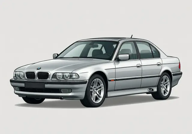 2001 BMW 740 740iL Sedan