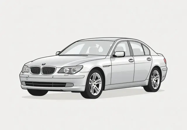 2005 BMW 750 750i Sedan