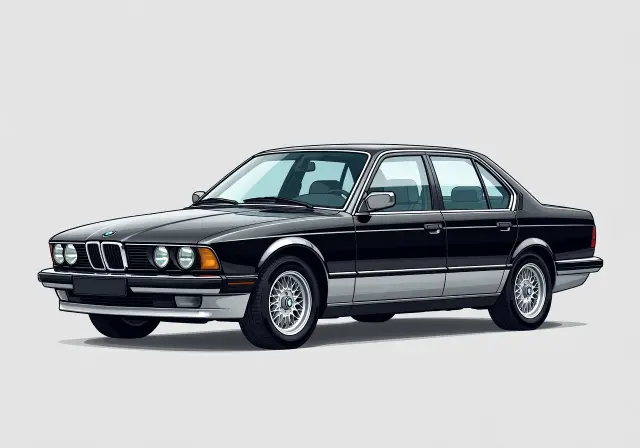 1988 BMW 750 750iL Sedan