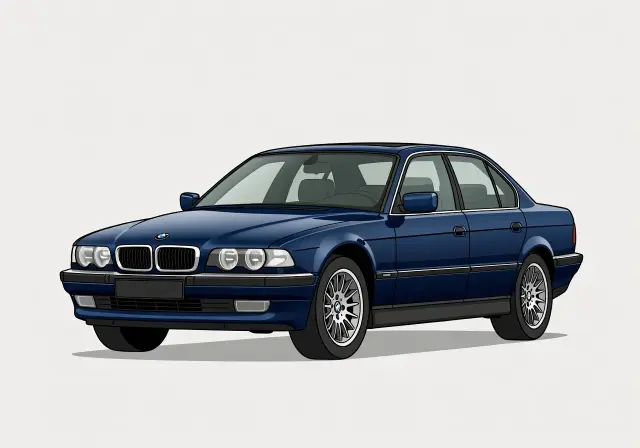 1996 BMW 750 750iL Sedan