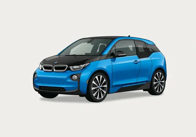 2014 BMW i3 eDrive Hatchback w/Range Extender (Charge-Sustaining Mode)