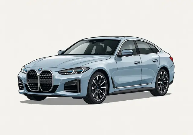 2022 BMW i4 eDrive40 Gran Coupe (Sport)(19" Wheels)