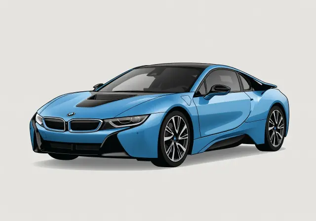 2014 BMW i8 Coupe (EV Mode)