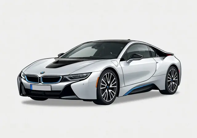 2015 BMW i8 Coupe (EV Mode)