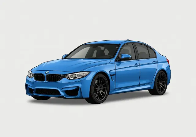 2016 BMW M3 Competition Package Sedan