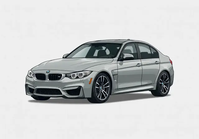 2017 BMW M3 Competition Package Sedan