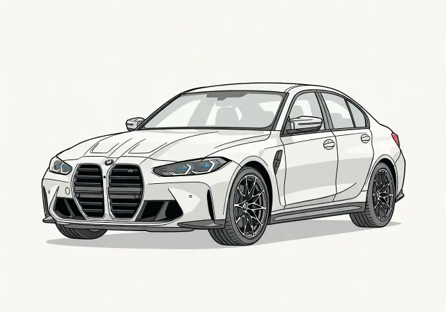 2023 BMW M3 Competition xDrive Sedan